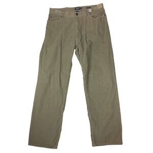 Chaps Corduroy Pants Men's Size 36X30 Beige Straight‎ Fit 100% Cotton Preppy NWT
